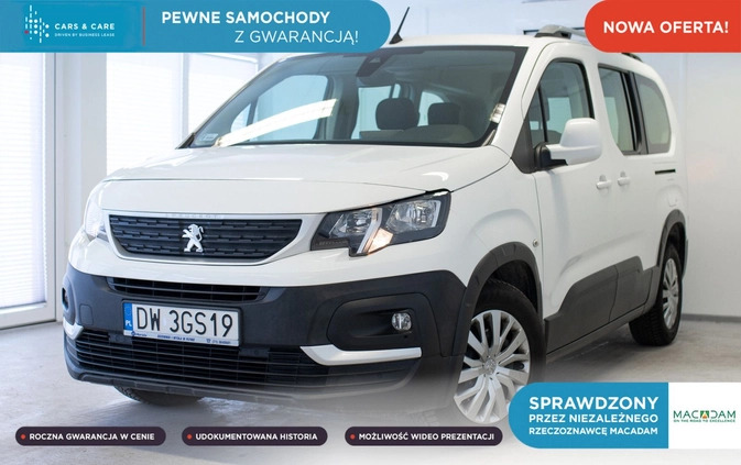 Peugeot Rifter cena 74900 przebieg: 69266, rok produkcji 2019 z Suchowola małe 232